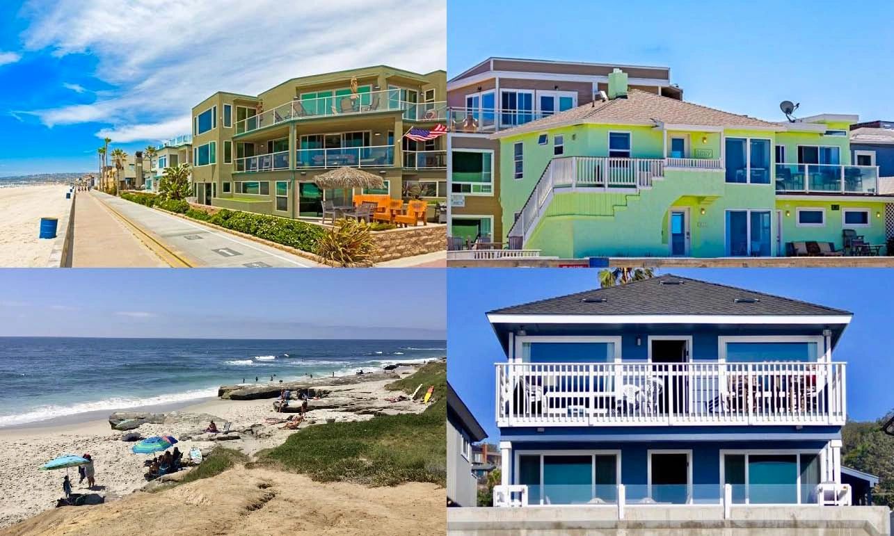 Del Mar Ocean Front San Diego Beach Houses For Rent
